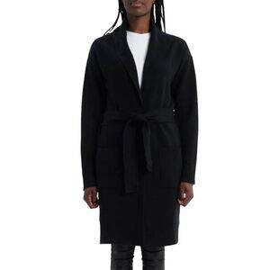 L:🖤Como Vintage Belted Cardigan